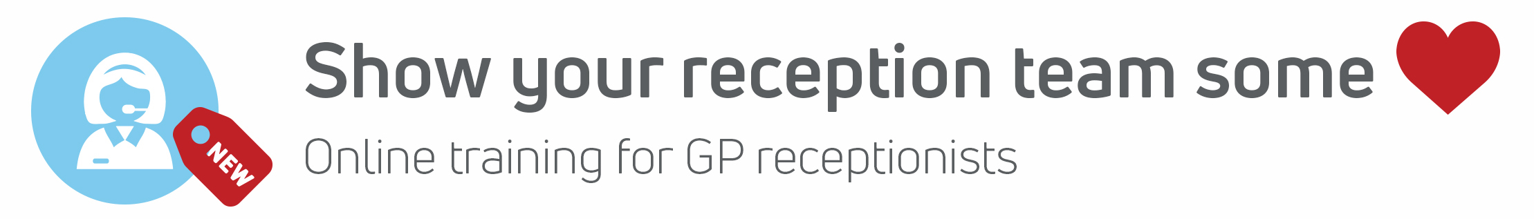 Online training course for GP receptionists