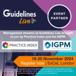 Join us at Guidelines Live – ExCel, London -19th & 20th November 2024